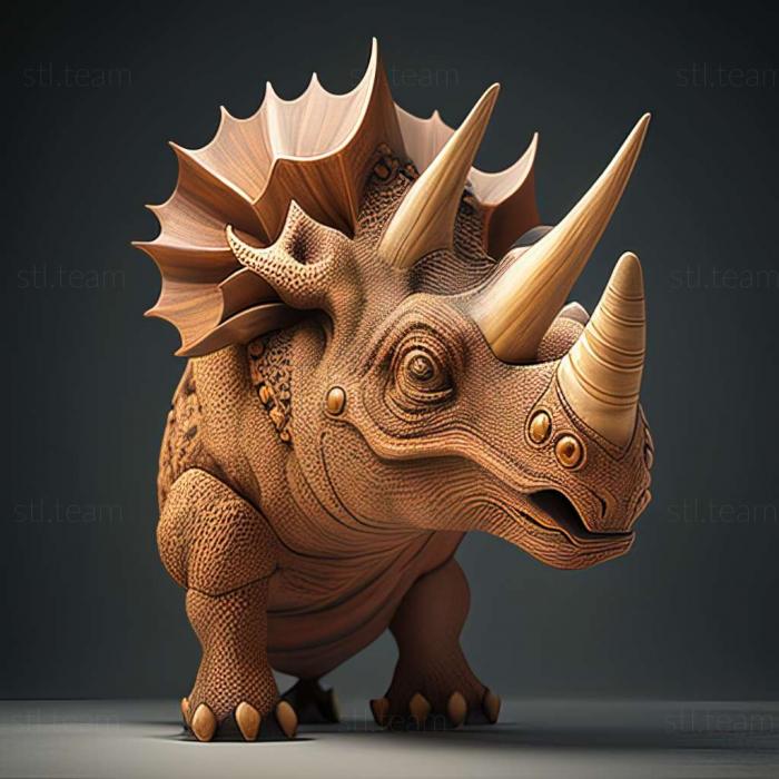 3D model Nasutoceratops (STL)